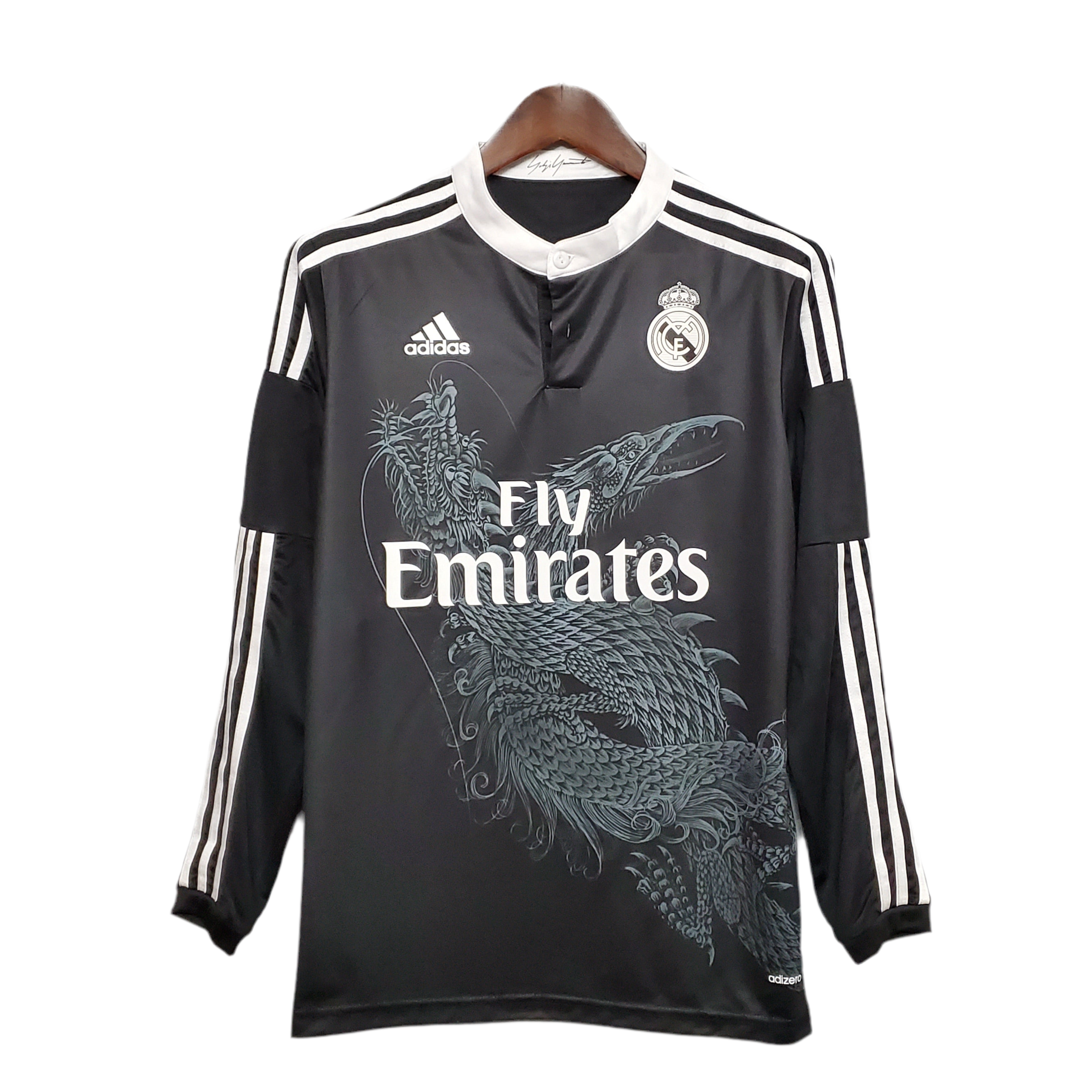 Trikot Long Sleeve Real Madrid Third 14/15 - Black