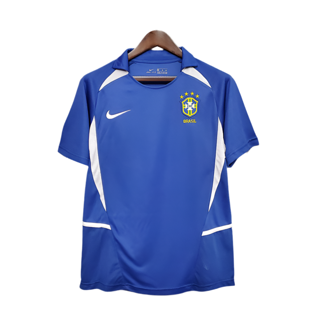 Trikot Selection Brazil Retro 2002 Blue