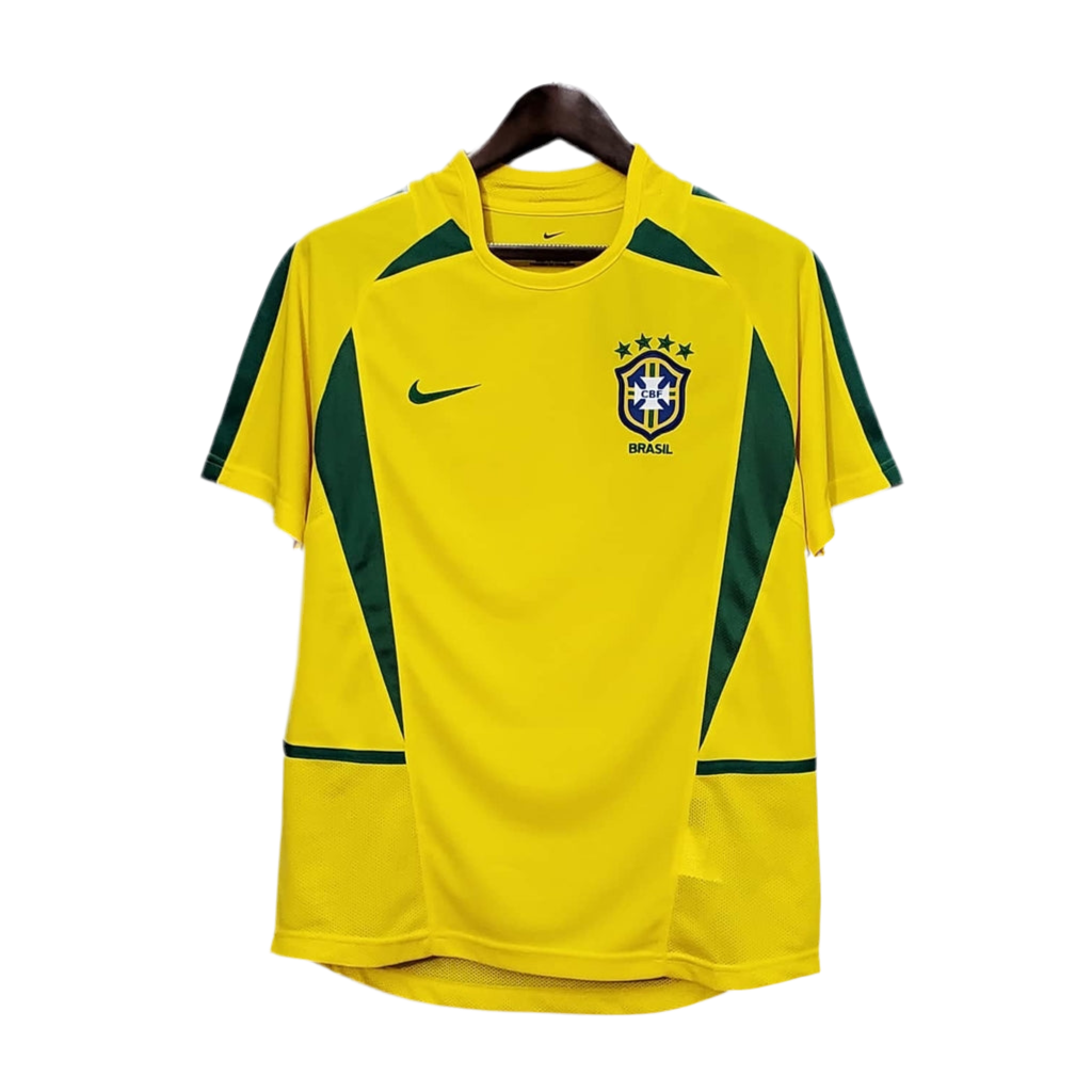 Trikot Selection Brazil Retro 2002 Yellow