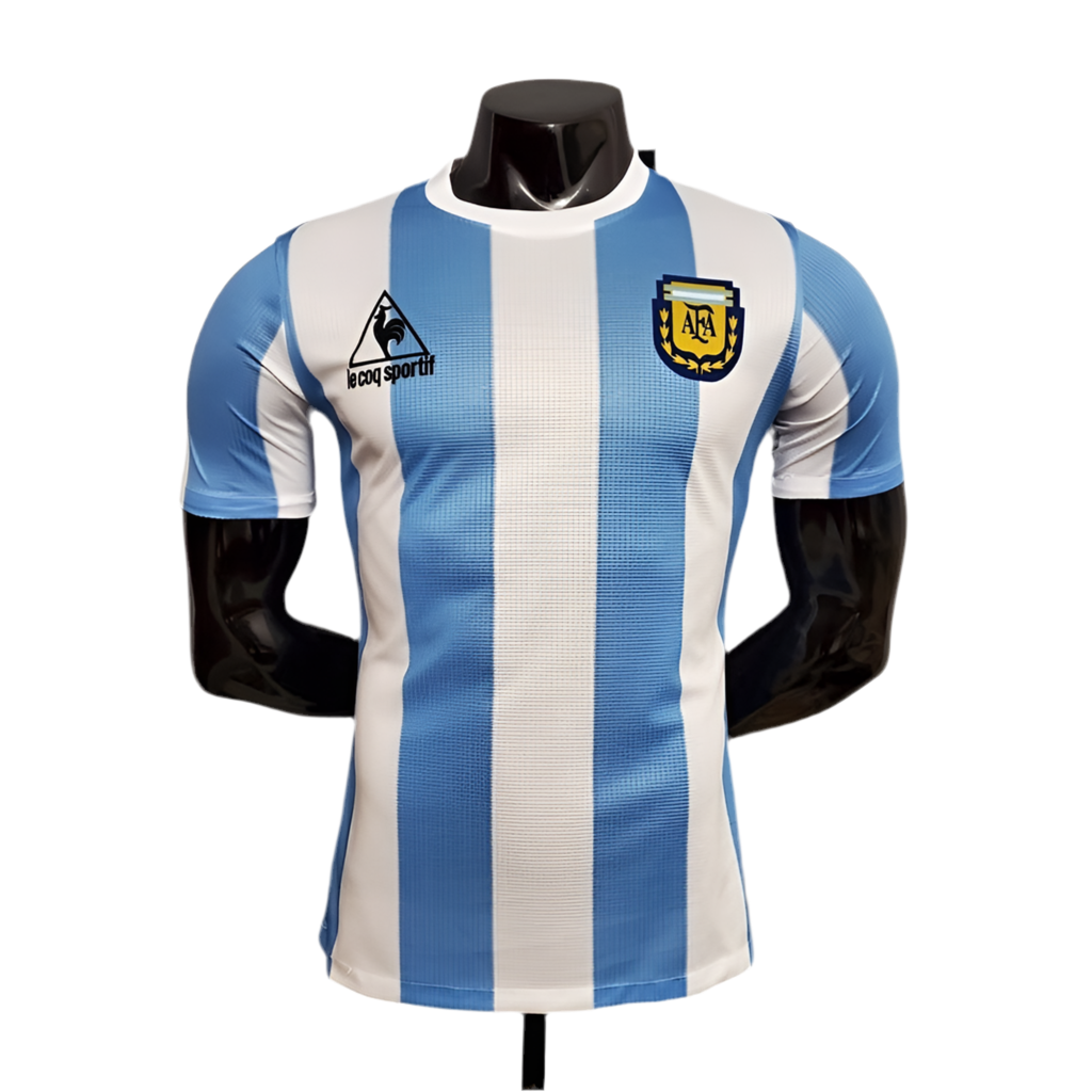 Trikot Argentina Retro 1986 - Blue and White