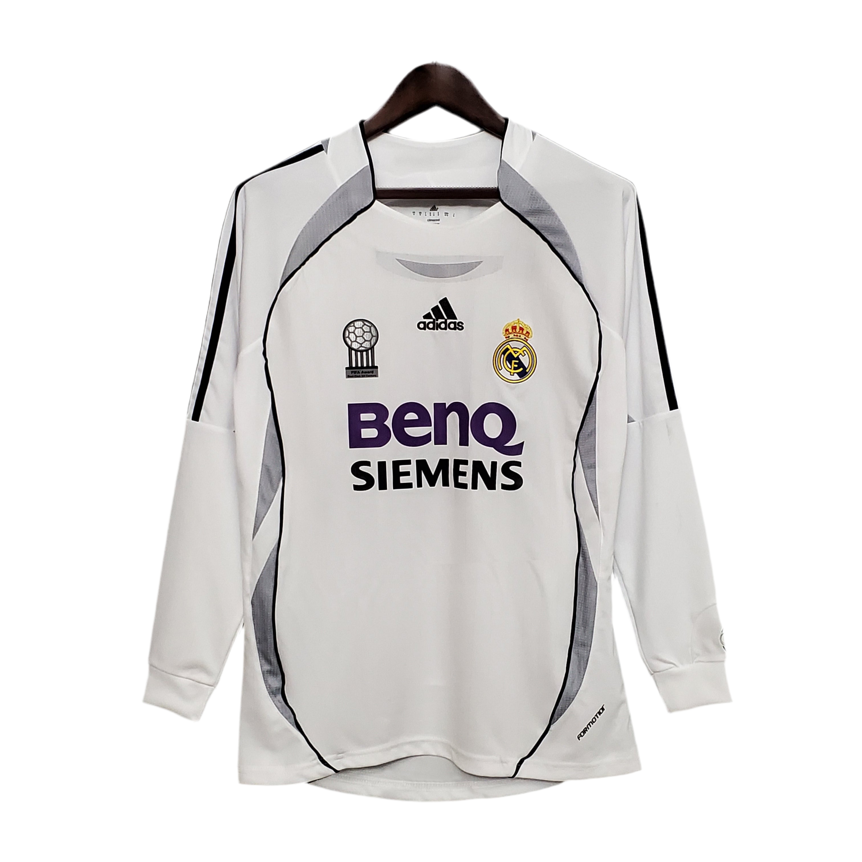 Trikot Long Sleeve Real Madrid 06/07