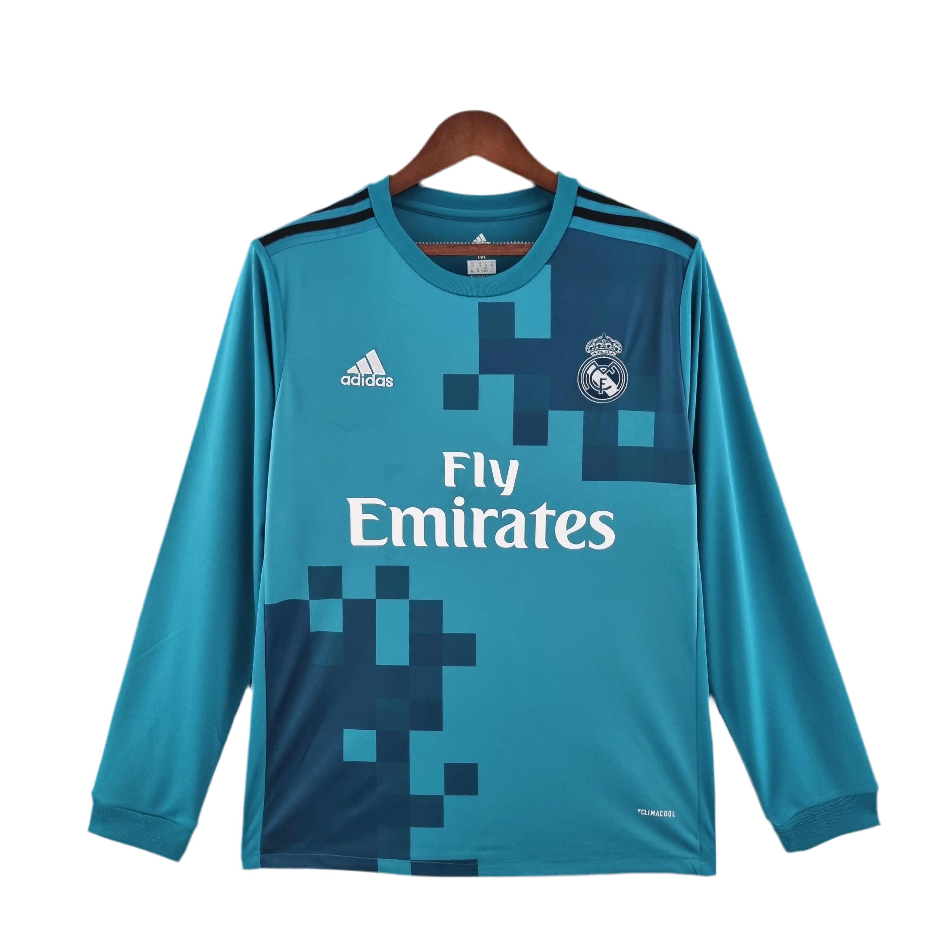 Trikot Long Sleeve Real Madrid 17/18 - Blue