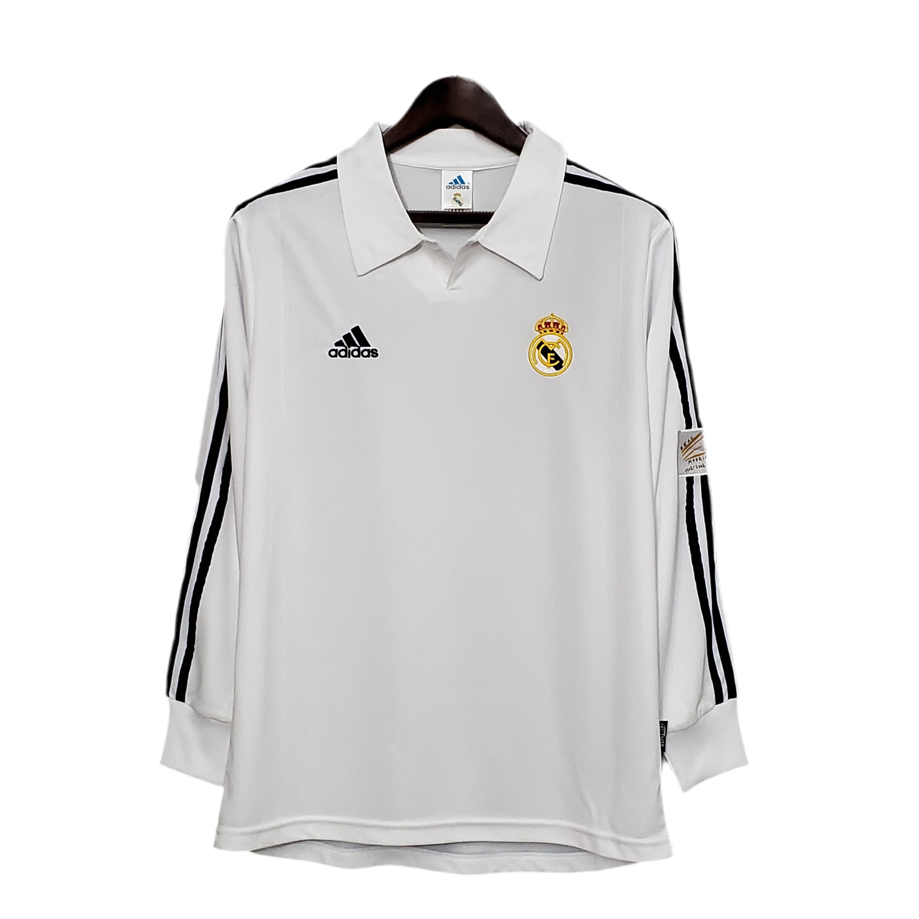 Trikot Long Sleeve Real Madrid 2002