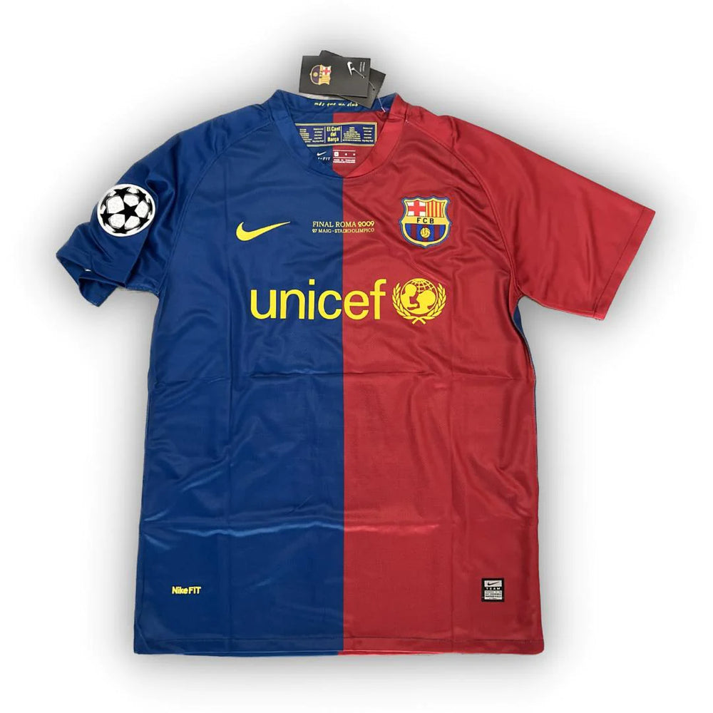 Trikot Barcelona Retro Patch UEFA 2008/2009 - Blue and Red
