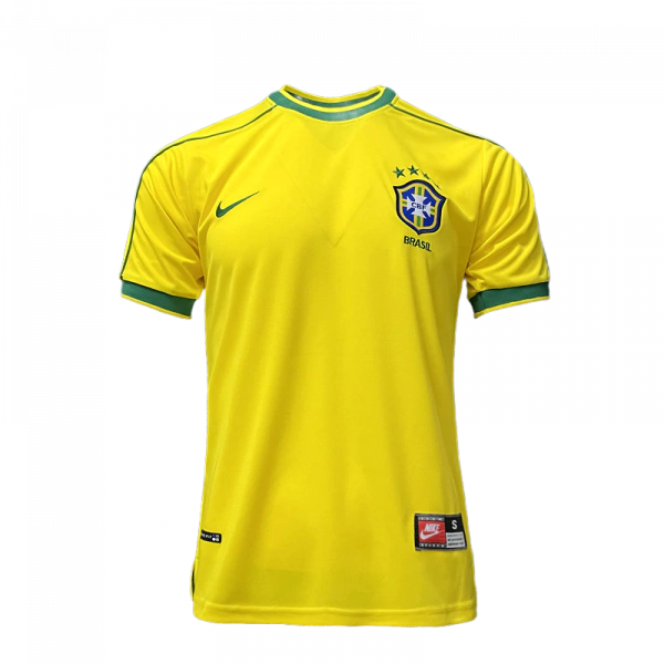 Trikot Selection Brazil Retro 1998 - Yellow