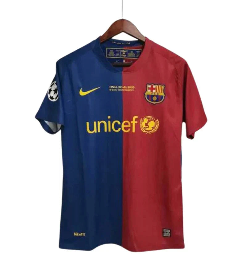 Trikot Barcelona Retro Patch UEFA 2008/2009 - Blue and Red